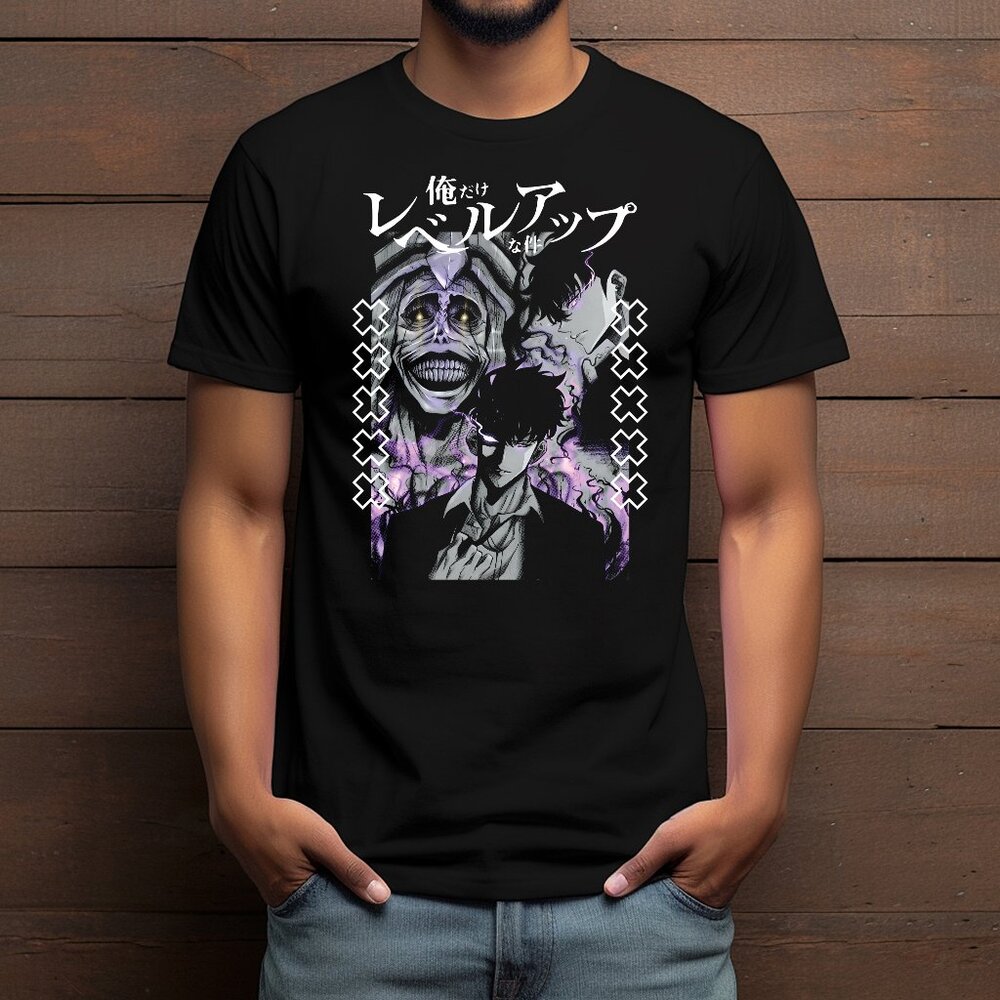 Solo Leveling Custom Anime T-shirt